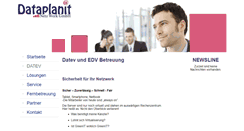 Desktop Screenshot of dataplanit.de